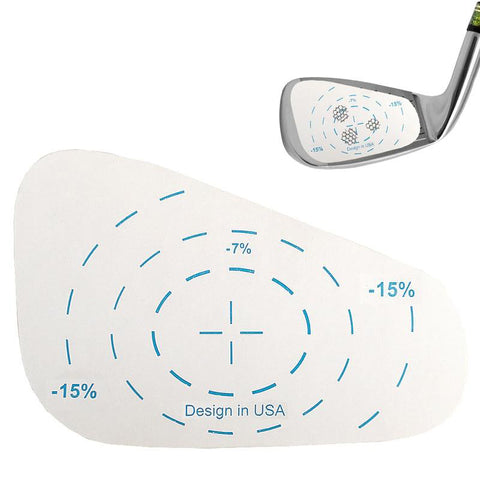 Golf Impact Tape for RIGHT HANDED Irons