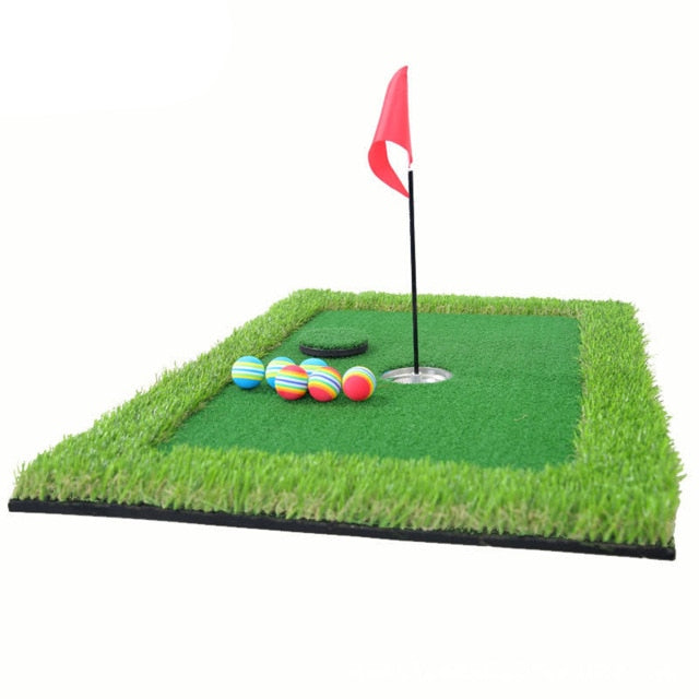 😍 Featured Product ⛳ Floating Green with Practice Balls and Mat 36" x 48"